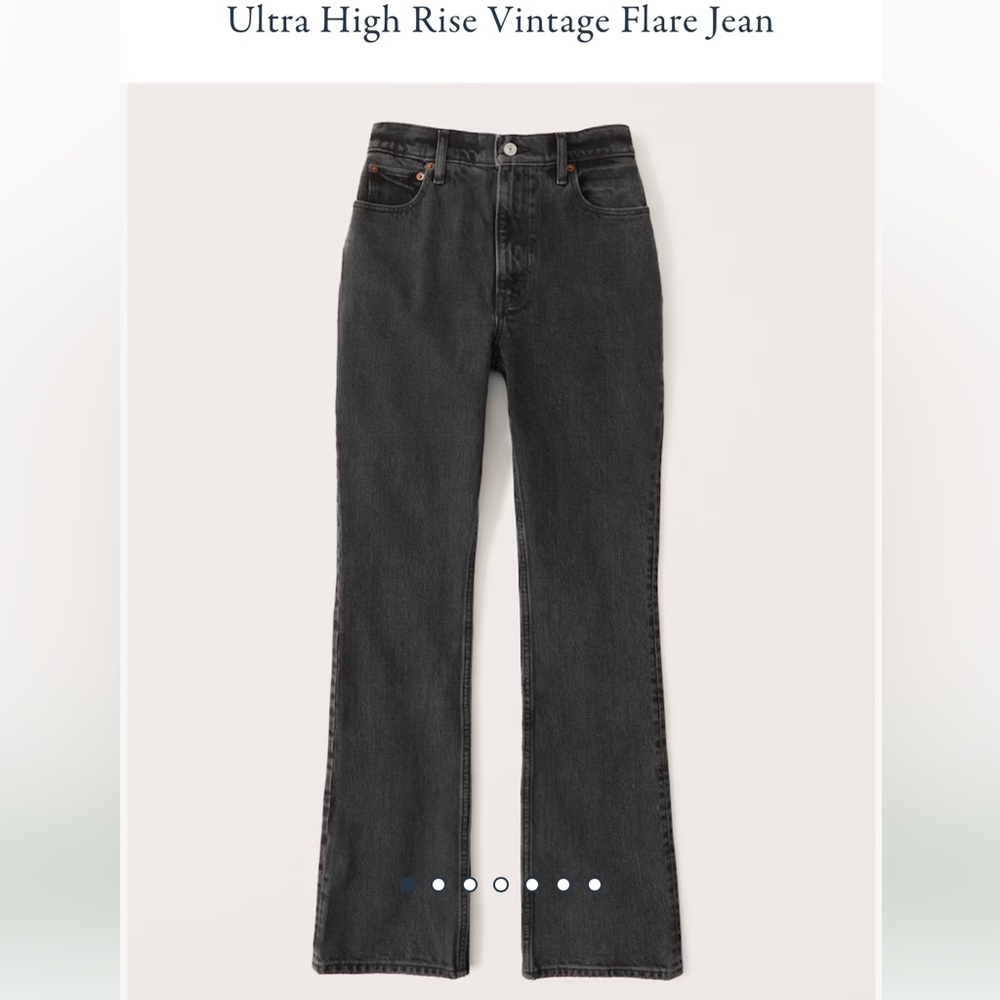 Abercrombie Ultra High Rise Vintage 70s Flare